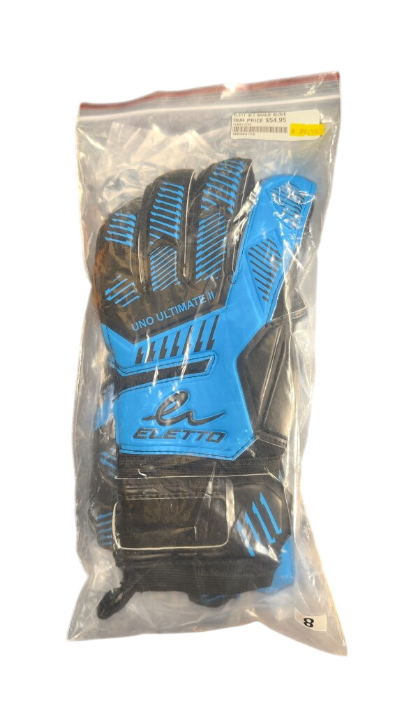 Eletto Uno Ultimate II Soccer Goalie Gloves - Size 8 brand new - image 1