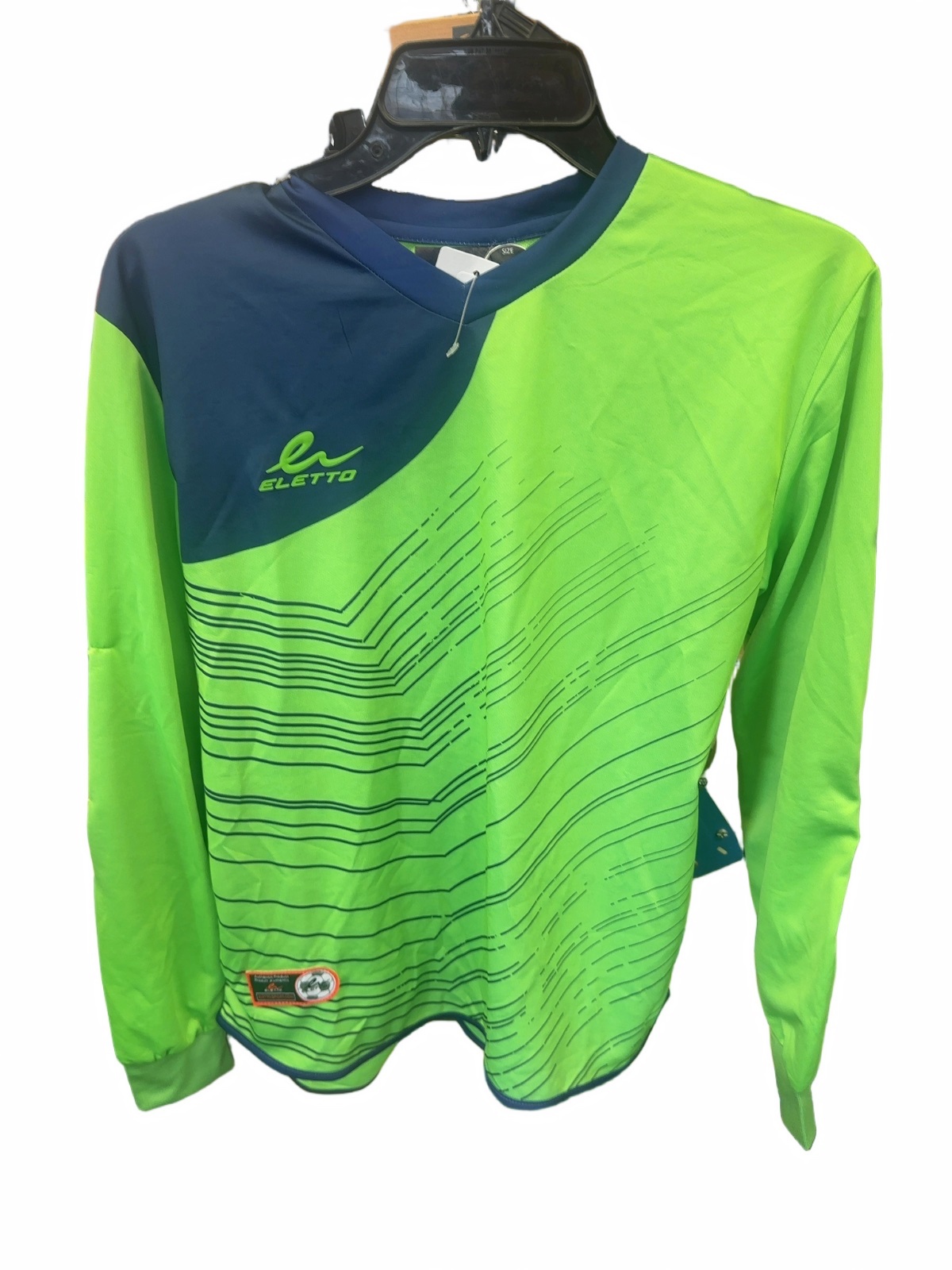 Eletto Youth Large Soccer Goalie Jersey - Lime Green/Navy
Brand new with tags - image 1