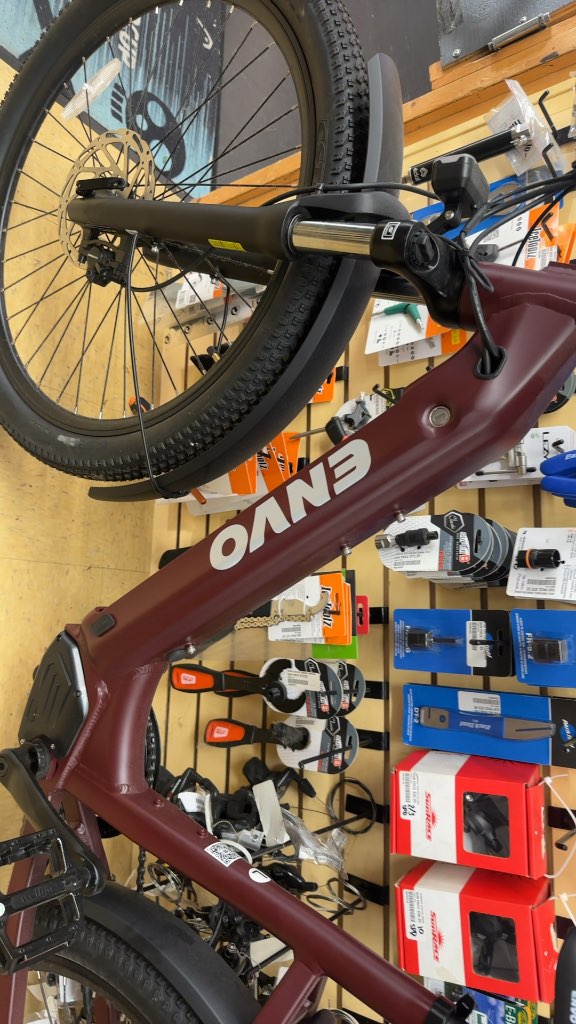 ENVO ST50 Electric Bike Maroon  Large-New