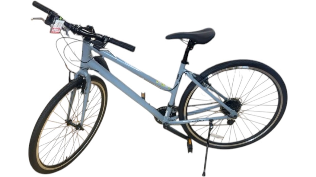 EVO Grand Rapid Step Thru Hybrid Bike Grey Large - image 1