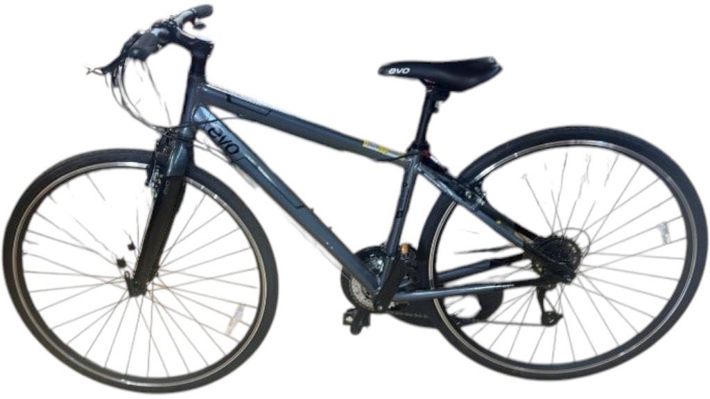 Evo One Hybrid Bike Grey Good Condition 26” - image 1