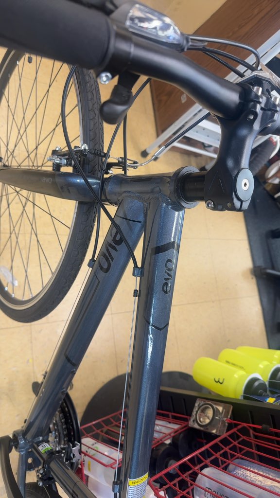 Evo One Hybrid Bike Grey Good Condition 26”