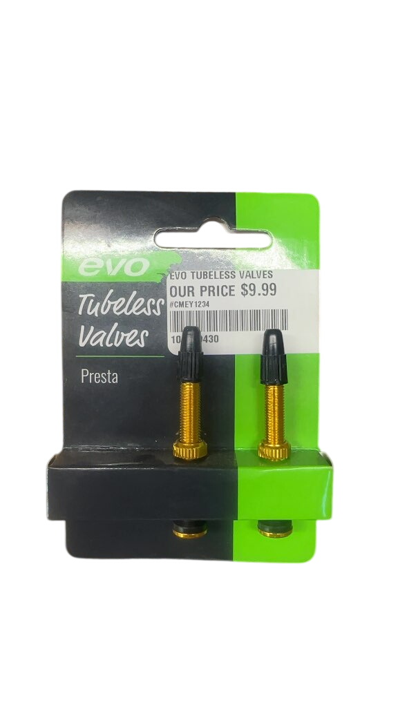 EVO Tubeless Valves Presta Gold New 44mm - image 1