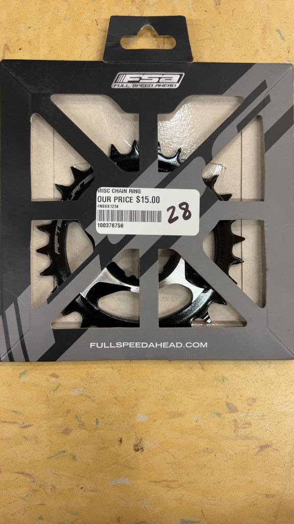 FSA Afterburner Chainring 28T New in Box