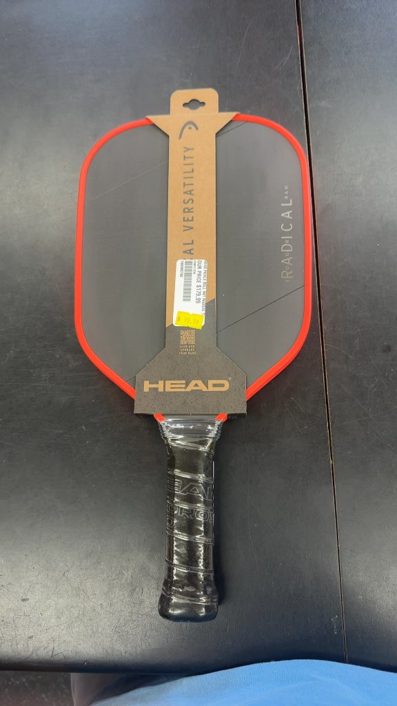 HEAD Radical Tour Raw 2024 Pickleball Paddle New 4 1/8"