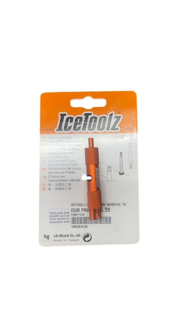 IceToolz Valve Core Tool 66V1 New Orange - image 1