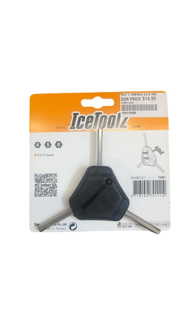 IceToolz Y Wrench 4, 5, 6 mm New - image 1