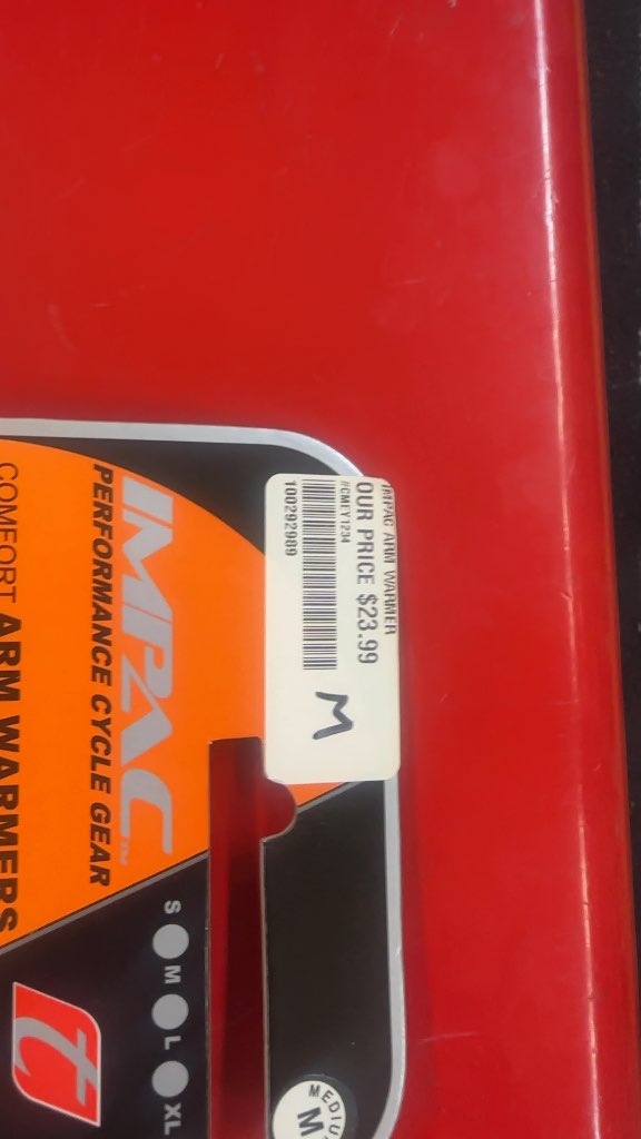 Impac Performance Cycle Gear Arm Warmers New Medium