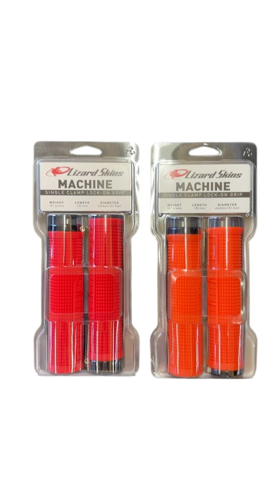 Lizard Skins Machine Single Clamp Lock-On Grips New 135mm
Come in either red or orange - image 1