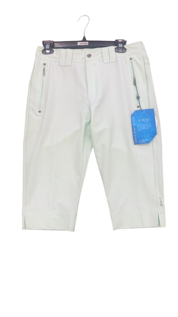 Luhta A.W.S. Active Golf Capris Slim Fit Mint Green New Size 36 - image 1