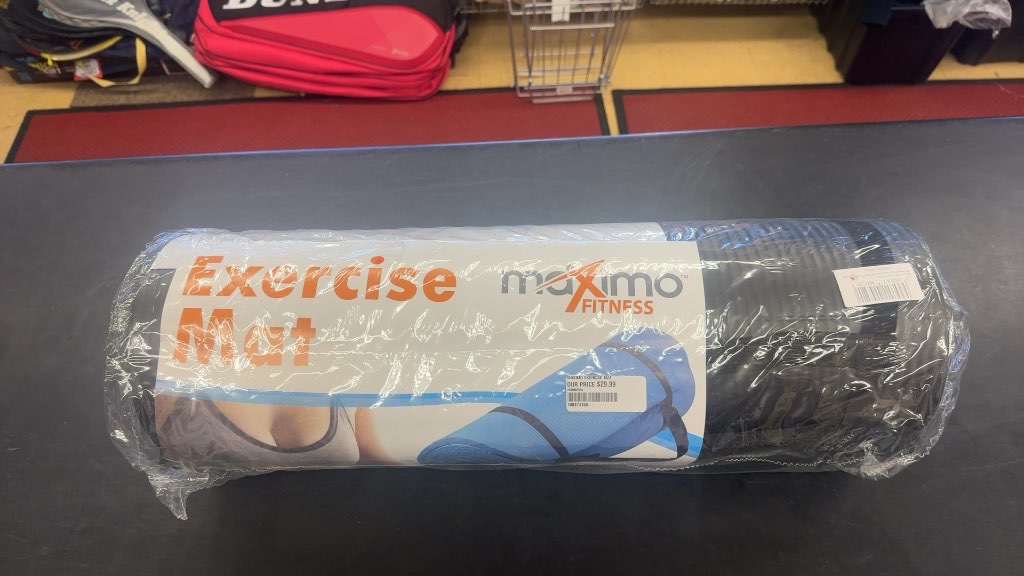 Maximo Fitness Exercise Mat New Black