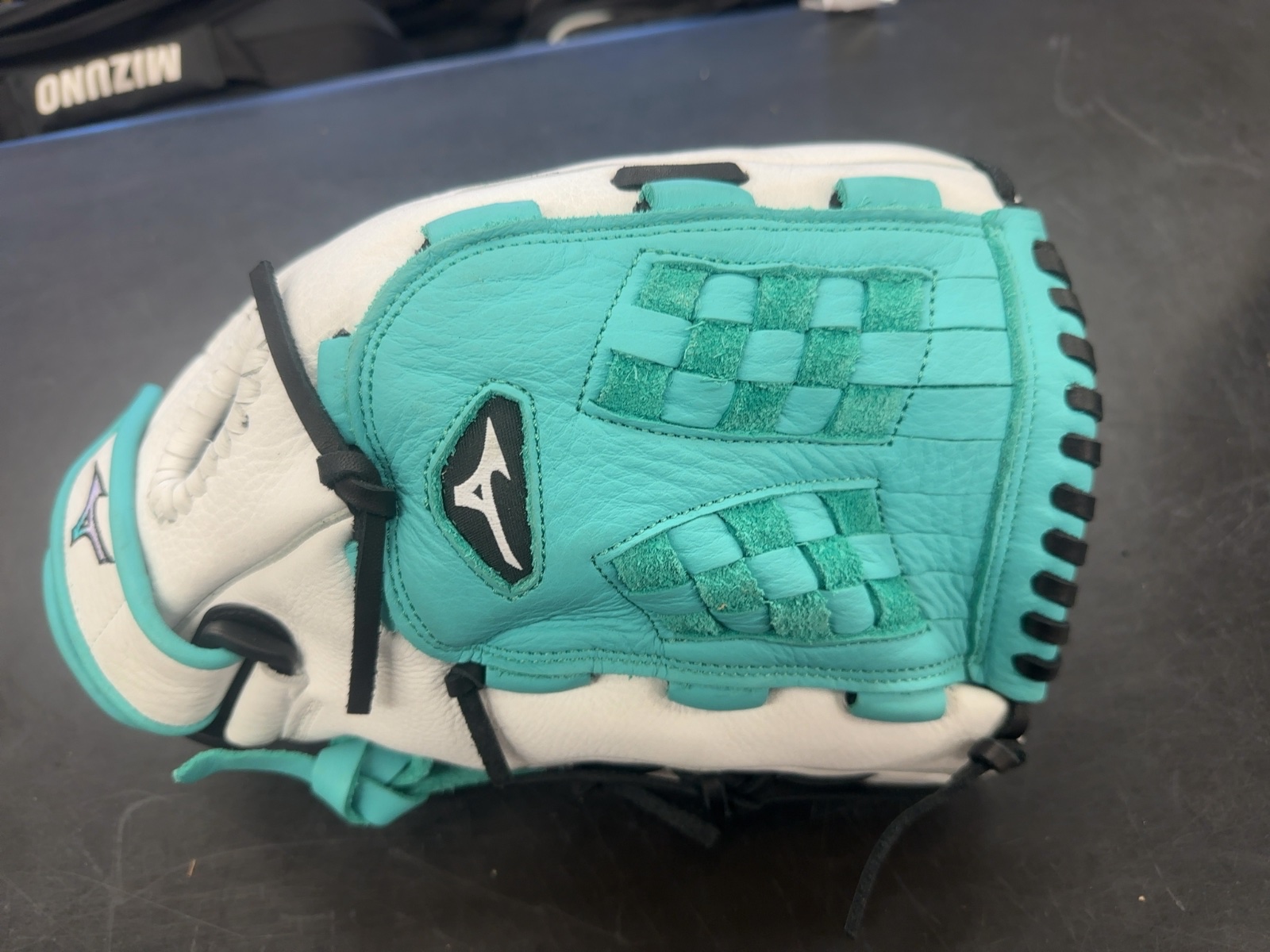 Mizuno Franchise Fastpitch 12.5" Softball Glove - Teal/White