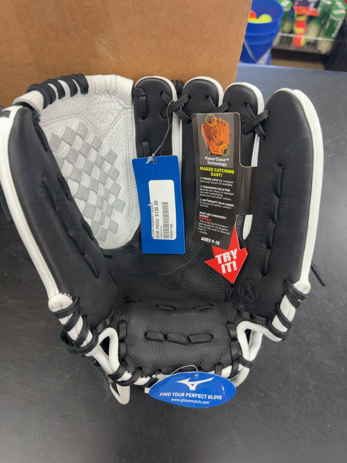 Mizuno Prospect Select 12" Youth Baseball Glove - GPSL1200F5