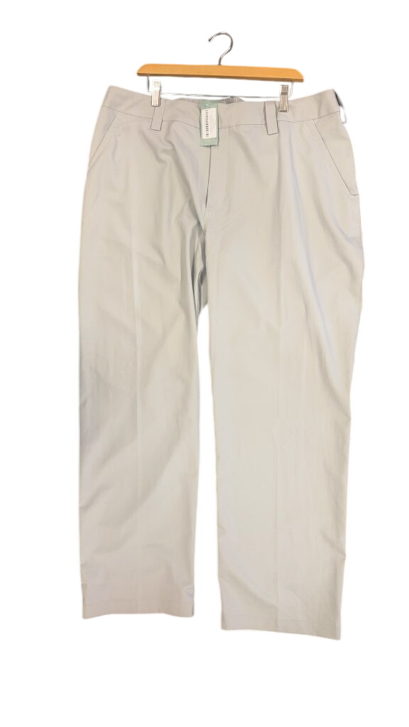 Nike Golf Relaxed Fit Pants 323368 Light Grey 40x32-New - image 1