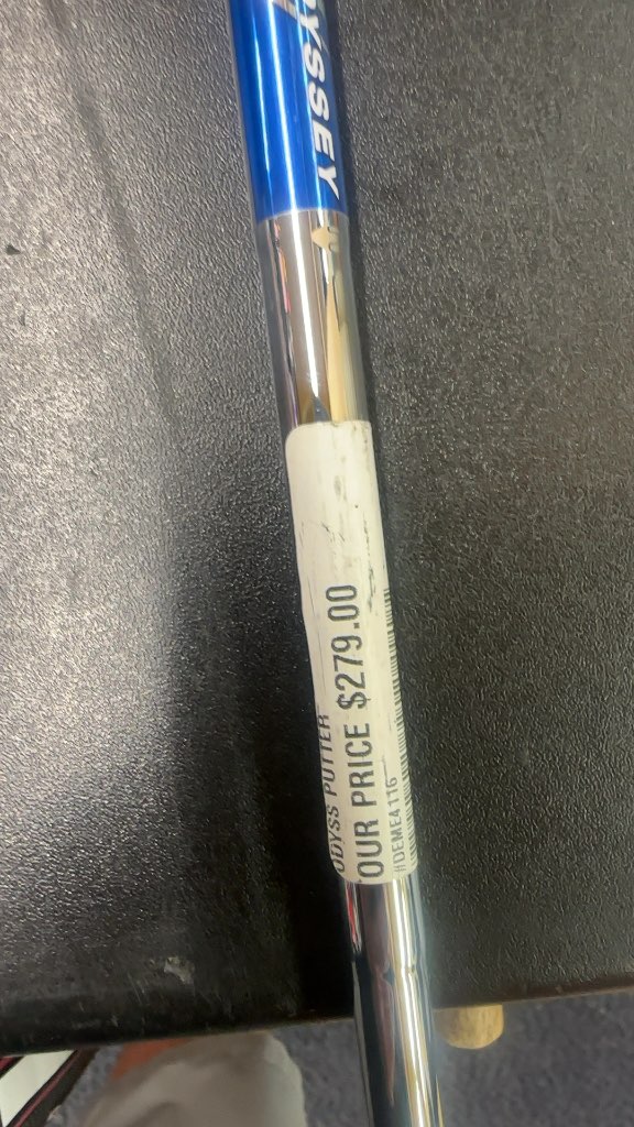 Odyssey Putter White Hot RX 330M Super Stroke Grip-New