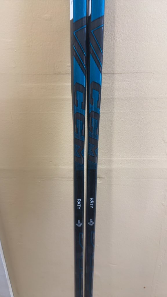 Pair of CCM Vizion Pro Hockey Sticks - Pro Stock Aatu Räty - 80 Flex LH
Two pack