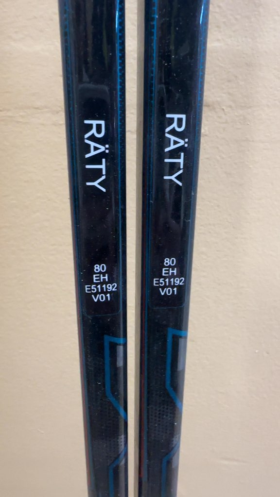 Pair of CCM Vizion Pro Hockey Sticks - Pro Stock Aatu Räty - 80 Flex LH
Two pack