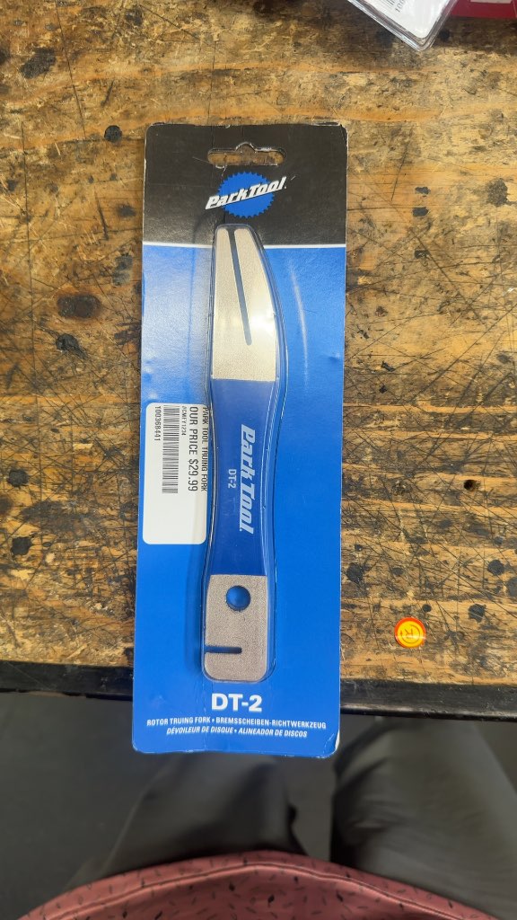 Park Tool Rotor Truing Fork DT-2 New