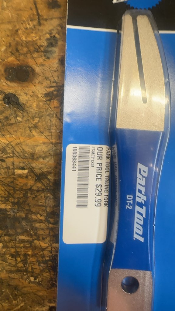 Park Tool Rotor Truing Fork DT-2 New