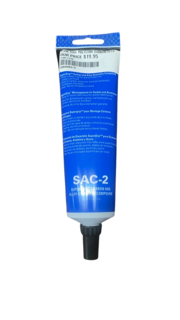 Park Tool SAC-2 SuperGrip Carbon and Alloy Assembly Compound New 4oz - image 1
