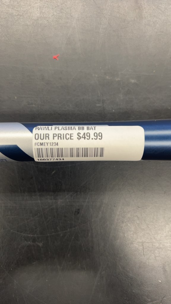 Rawlings Baseball Bat Plasma Oversized Barrel New 30" - image 1