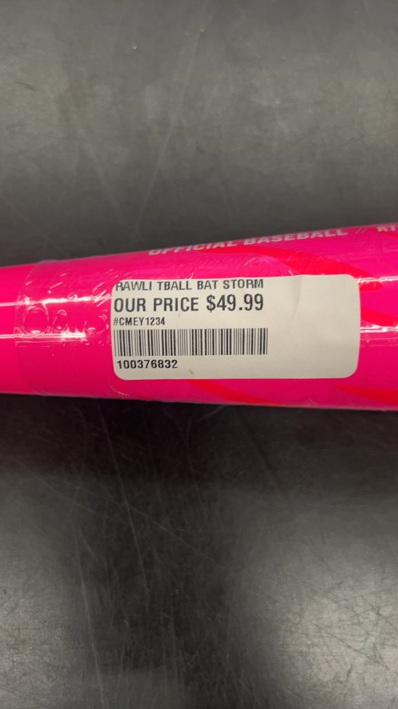 Rawlings T-Ball Bat Storm -12 New 24"