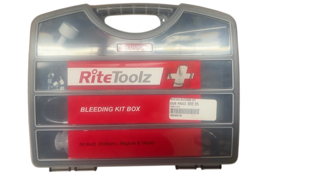 RiteToolz Bleeding Kit Box RT-BK-U-WS1 for Avid Shimano Magura Hayes New - image 1