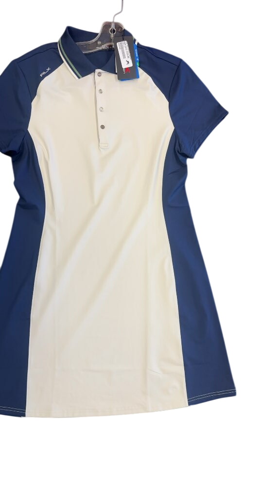 RLX Ralph Lauren Golf Dress Navy/White NWT Size M - image 1
