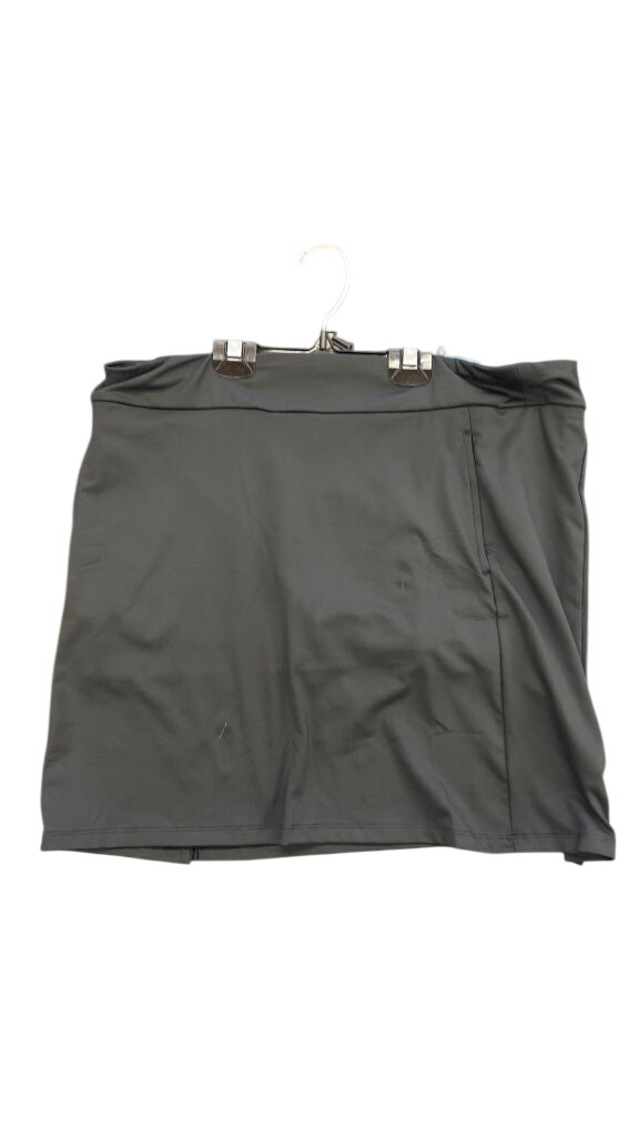 SanSoleil Golf Skort Solstyle 17" Solid Black New With Tags Size L - image 1