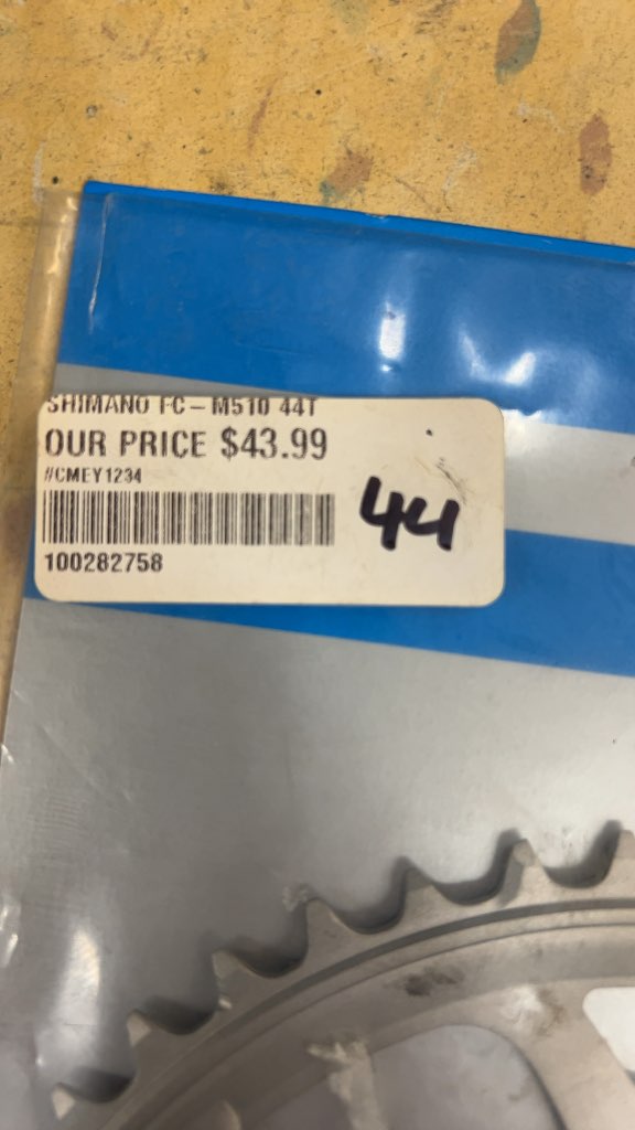 Shimano Chainring FC-M510 Deore 44T 104mm PCD New