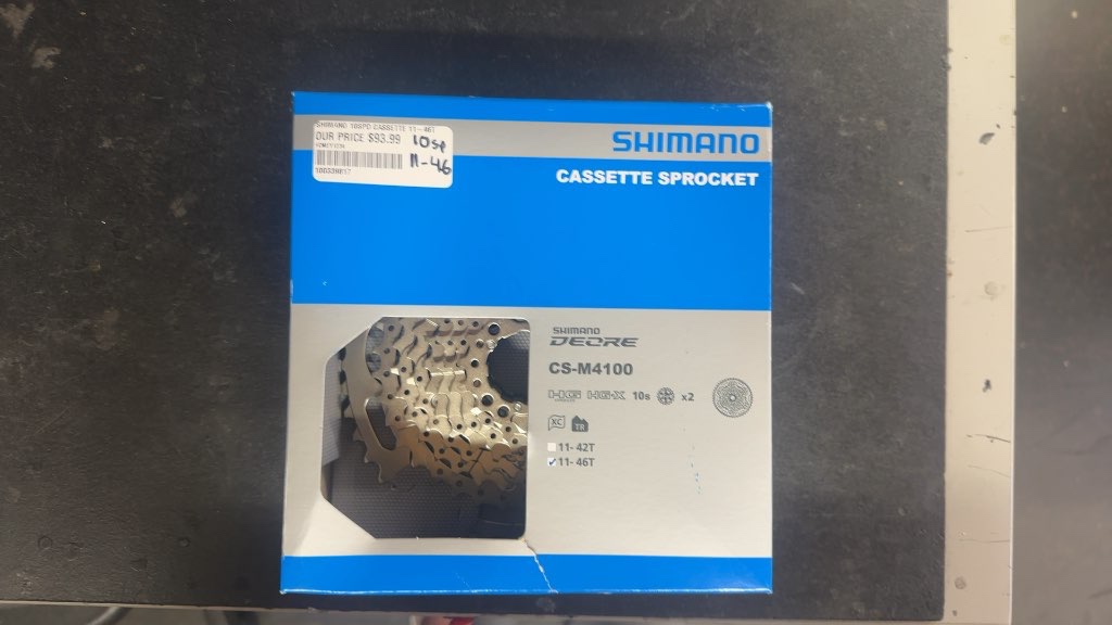 Shimano Deore CS-M4100 10-Speed Cassette 11-46T New