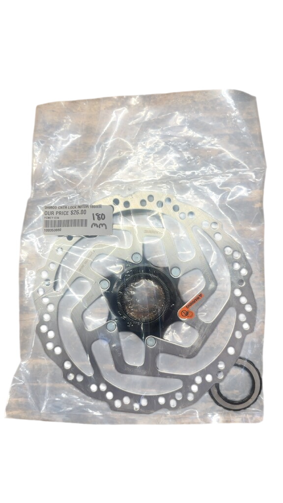 Shimano Disc Brake Rotor SM-RT10-M Center Lock New 180mm - image 1