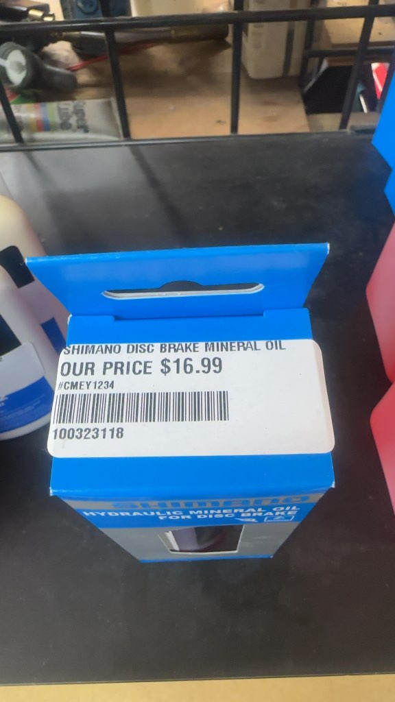 Shimano Hydraulic Mineral Oil for Disc Brakes New 100ml