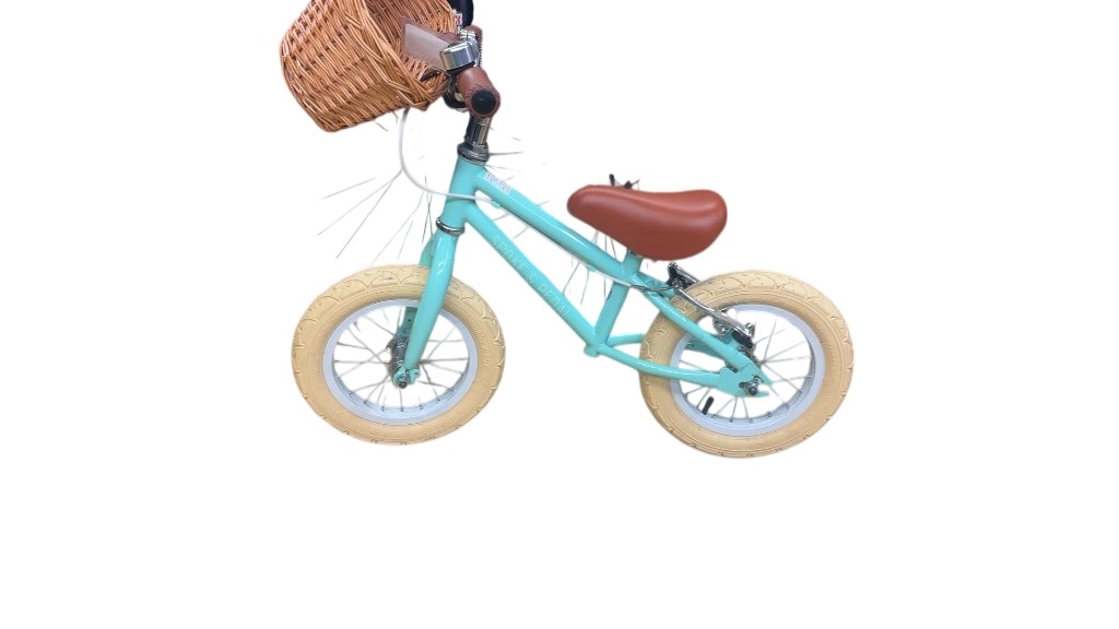 Spoke & Pedal Run Bike Teal/Brown-brand new  12.5" - image 1