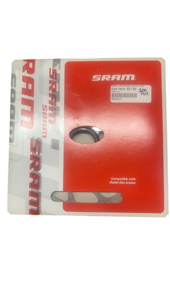 SRAM Centerline Center Lock Disc Brake Rotor Rounded New 200mm - image 1