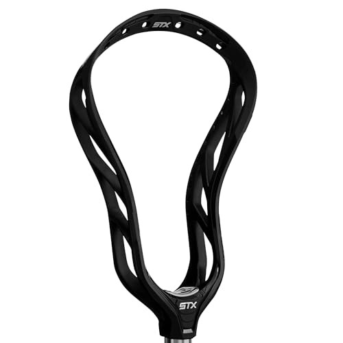 STX Hammer 1K Men's Lacrosse Head Unstrung, Black - image 1