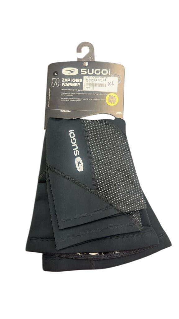 Sugoi Zap Knee Warmer New XL Black - image 1