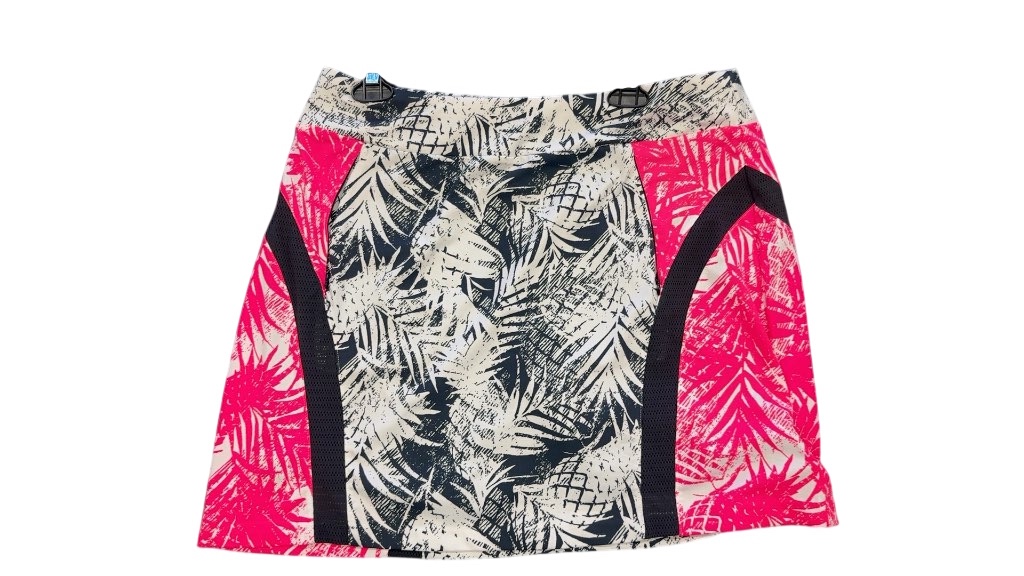 Tail Golf Skort Tropical Pineapple Print Pink/Navy Excellent Condition Size L - image 1