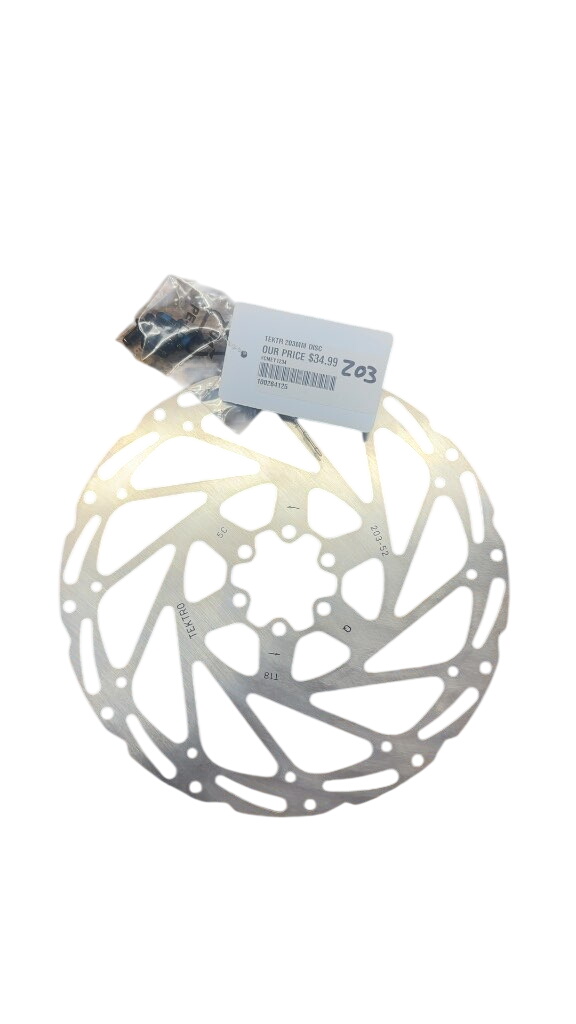 Tektro Disc Brake Rotor 203-52 New 203mm - image 1