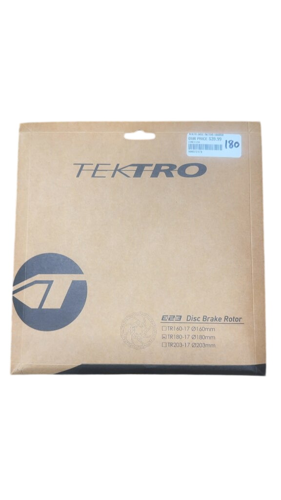 Tektro Disc Brake Rotor TR180-17 New 180mm - image 1