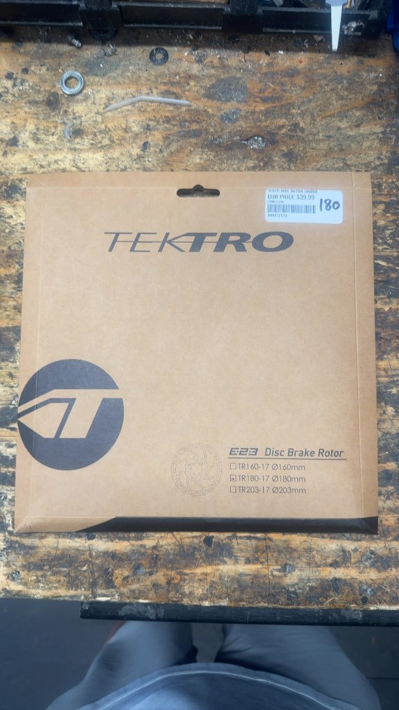 Tektro Disc Brake Rotor TR180-17 New 180mm