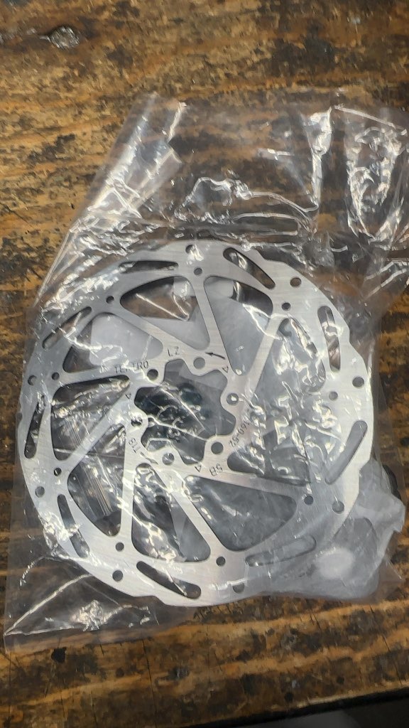 Tektro Front Disc Brake Caliper and 160mm Rotor Set New