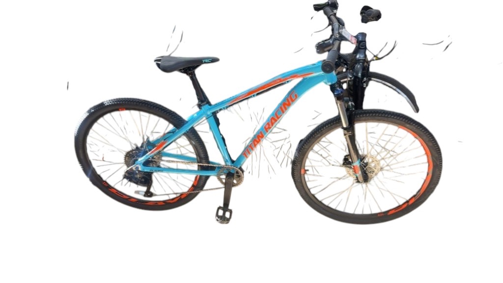 Titan Racing Player 3.0 Mountain Bike Blue Good Condition Size M - image 1