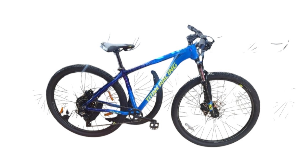 Titan Racing Rogue Ryde 29 Mountain Bike Blue/Purple New Condition Medium - image 1