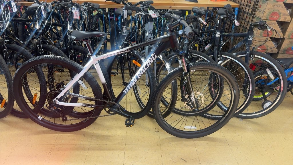 Titan Racing Rogue Ryde 29" Mountain Bike - Large - Black/White New