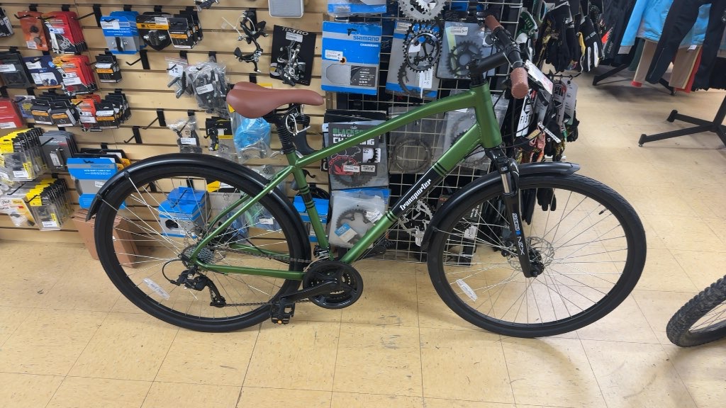Titan Racing Transporter Boston Hybrid Bike - Green New - image 1