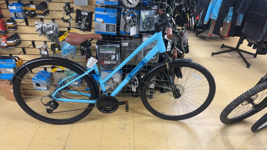 Titan Racing Transporter Boston Hybrid Bike Light Blue-New - image 1