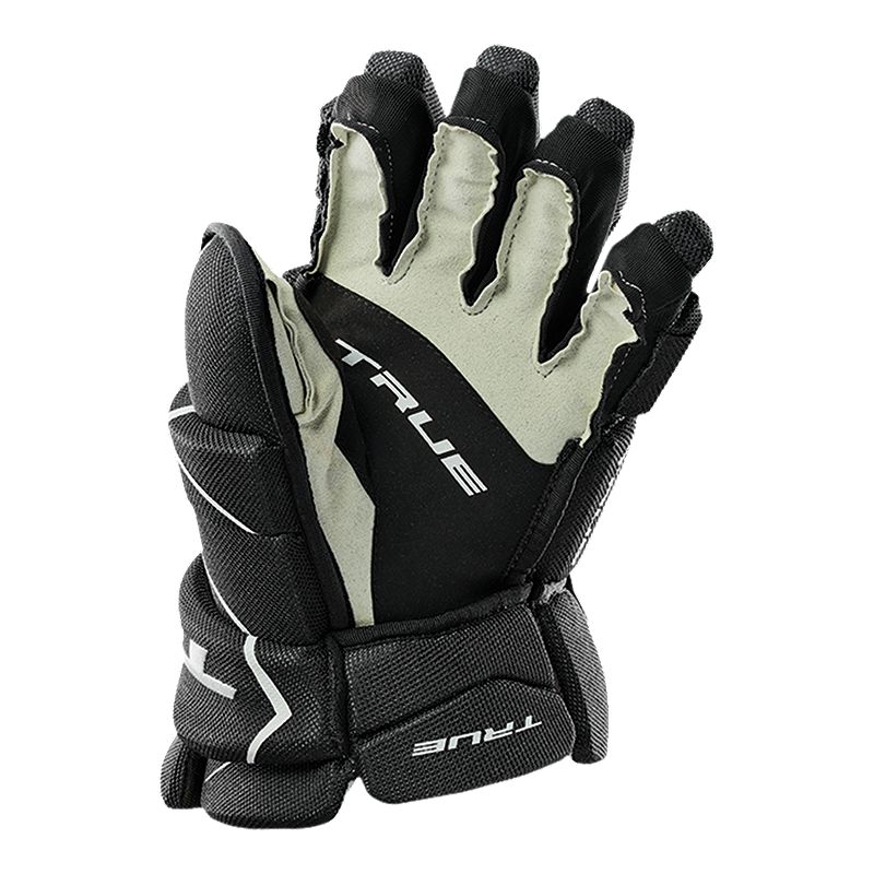 True Catalyst 5 Junior Hockey Gloves-brand new black 10” gloves - image 1