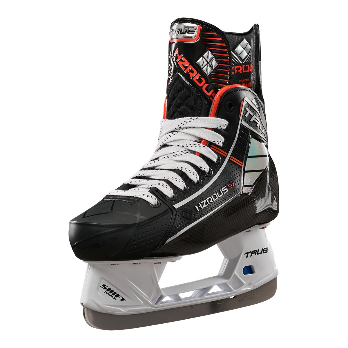 True Senior Hzrdus 9X Hockey Skates in Black/Orange | Size: 10 regular width
Brand new in box - image 1