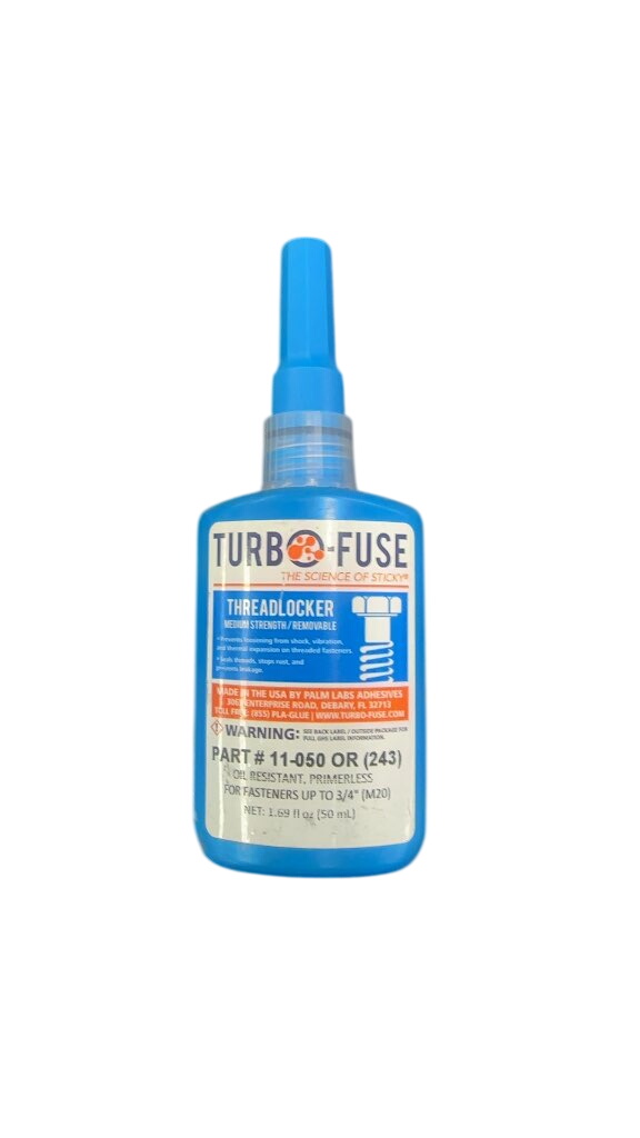 Turbo-Fuse Threadlocker 11-050 OR (243) Medium Strength Excellent Condition 50mL - image 1